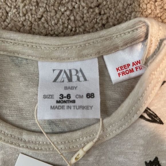 Zara Baby 3-6M Tee - Picture 2 of 2